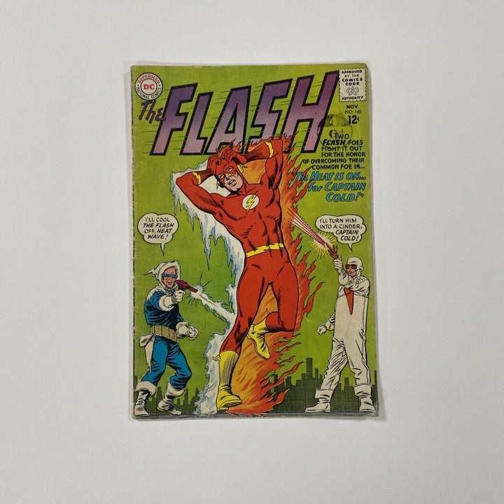 The Flash #140 1963 GD/VG First Appearance Of Heatwave  Pence Stamp *See descrip