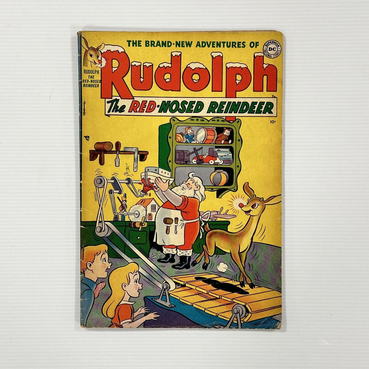 Rudolph The Red Nosed Raindeer DC Comics 1950 GD+ Golden Age