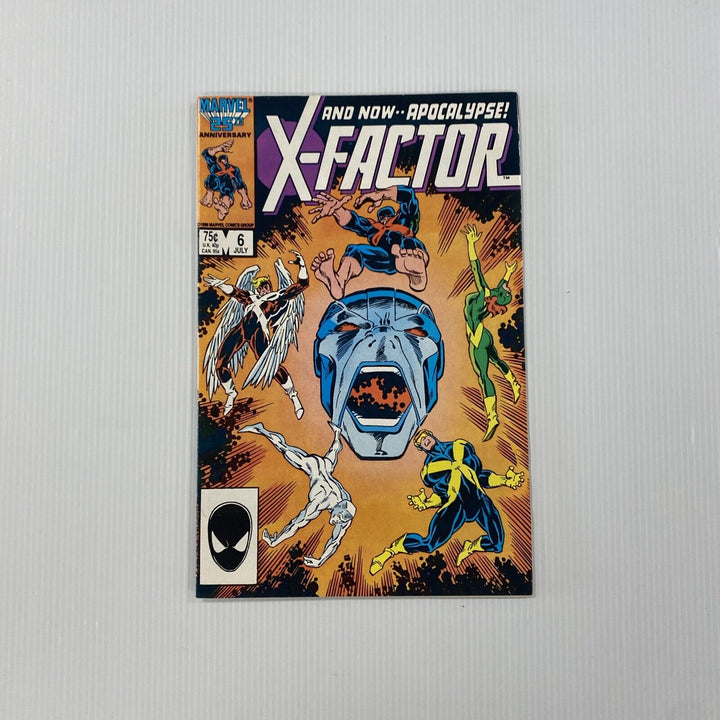 X-Factor #6 1986 VF 1st appearance of Apocalypse