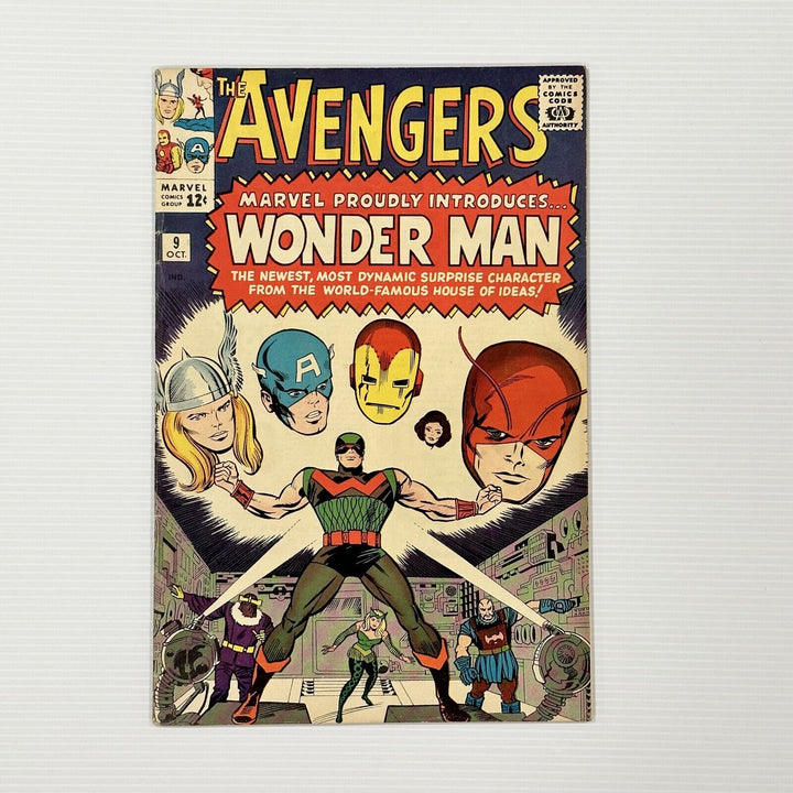 Avengers #9 1964 VG/FN 1st appearance and origin of Wonder Man Cent Copy