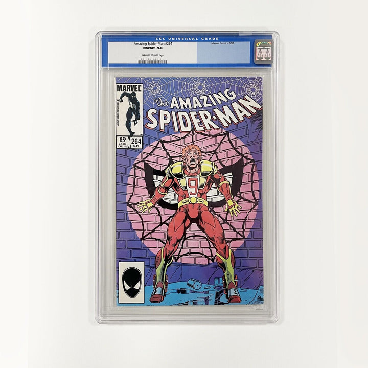 Amazing Spider-Man #264 CGC 9.8 Slabbed Comic. 1985 cent copy