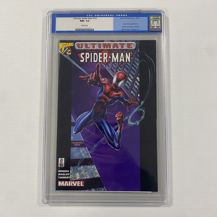 Ultimate Spider-Man Wizard #1/2 2002 CGC 9.6 Wizard Mail Away Exclusive comic (2
