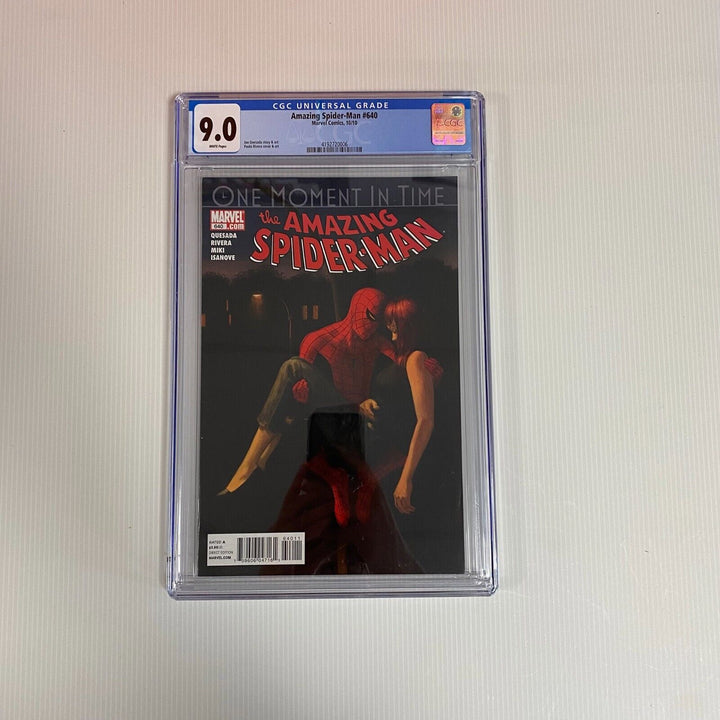 Amazing Spider-Man #640 2010 9.0 CGC White Pages