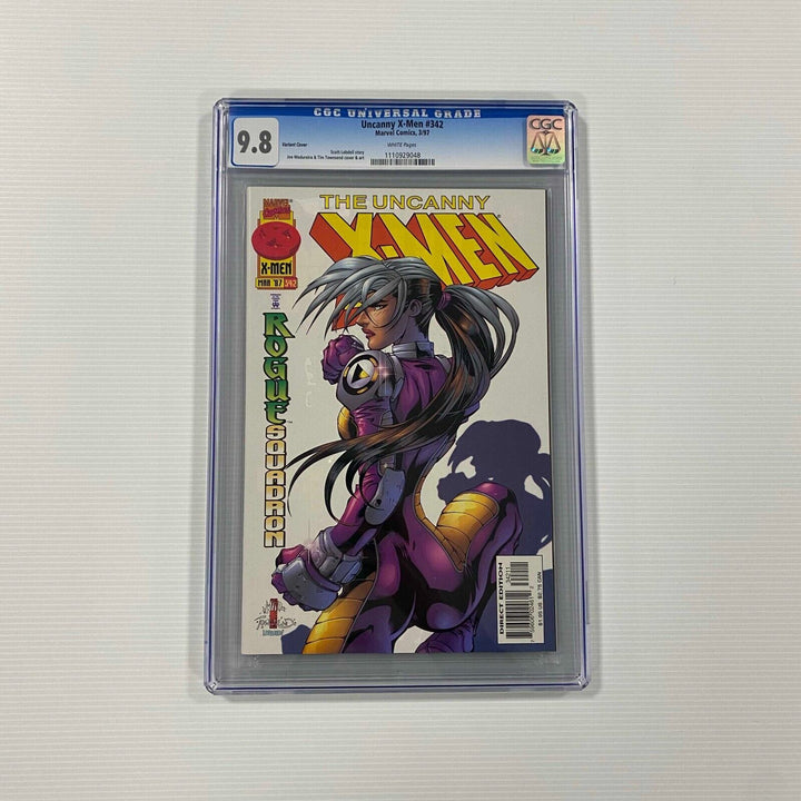 Uncanny X-Men #342 1997 CGC 9.8 White pages Tim Townsend Variant Cover