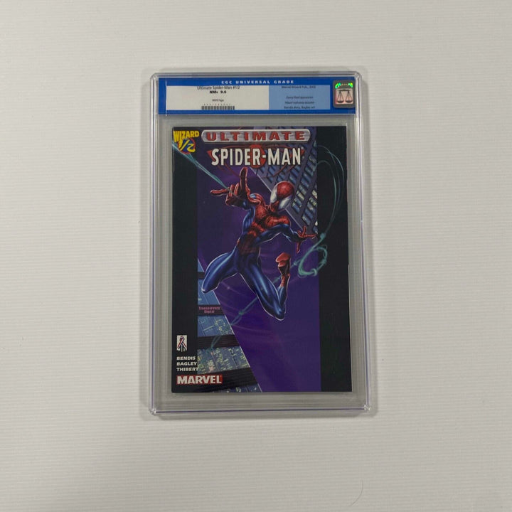 Ultimate Spider-Man Wizard #1/2 2002 CGC 9.6 Wizard Mail Away Exclusive comic