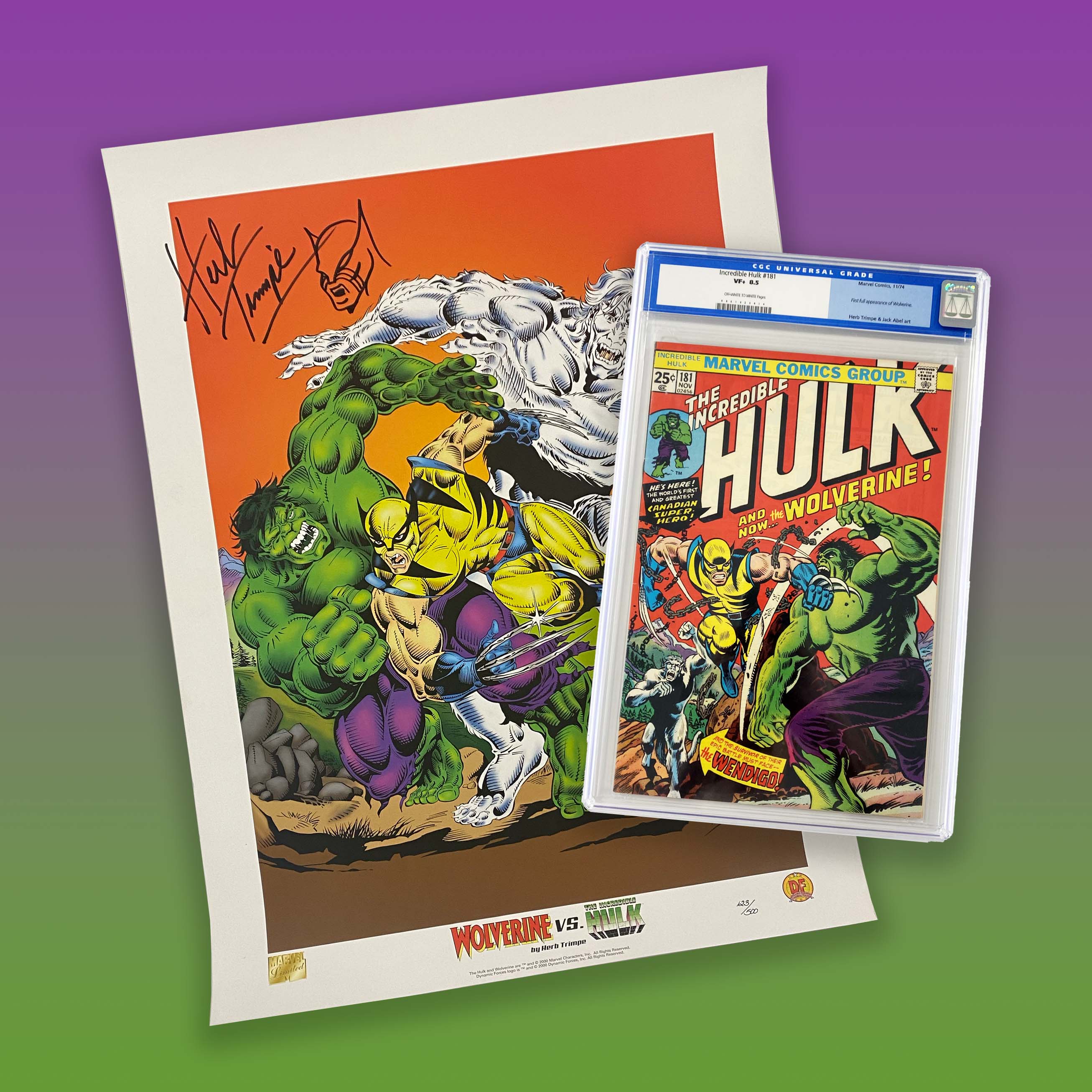 Discounted Incredible Hulk #181 + FREE Gift!