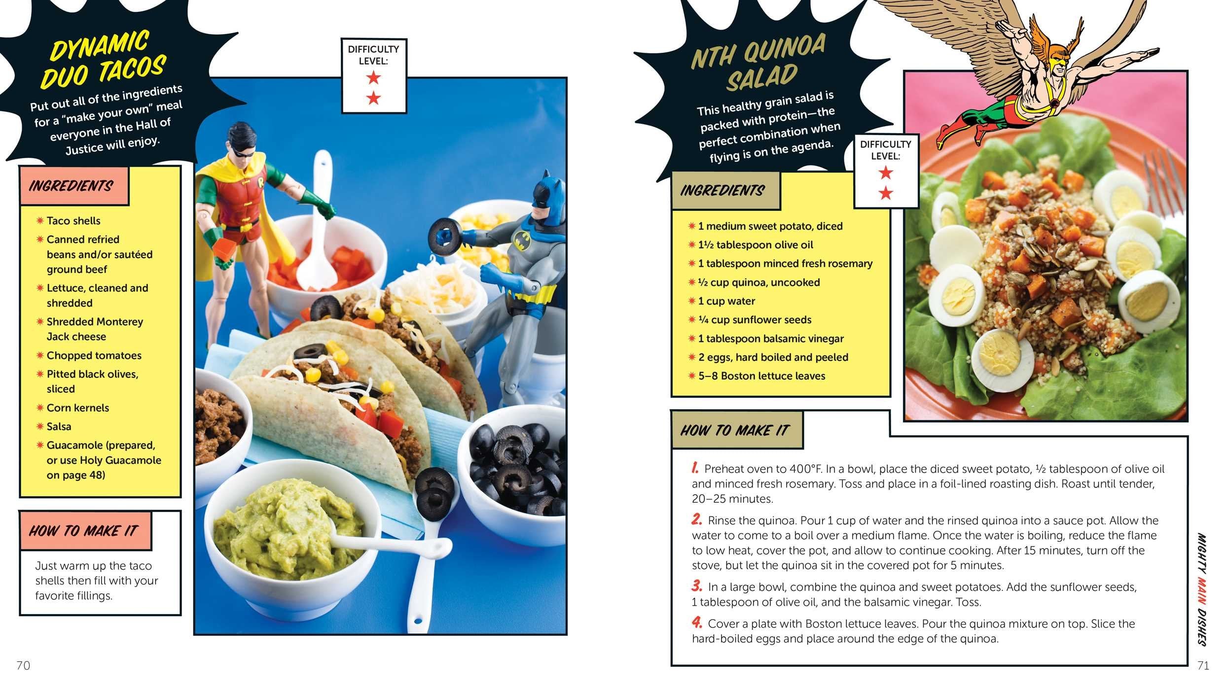 Superhero Cookbooks