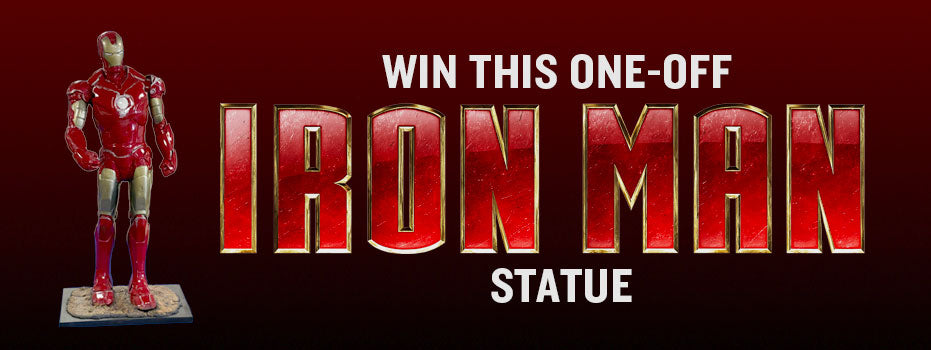 Competition to WIN a One-Off Iron Man Statue plus Latest Slabs!
