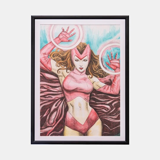 Scarlett Witch Artwork For Wanda Fans
