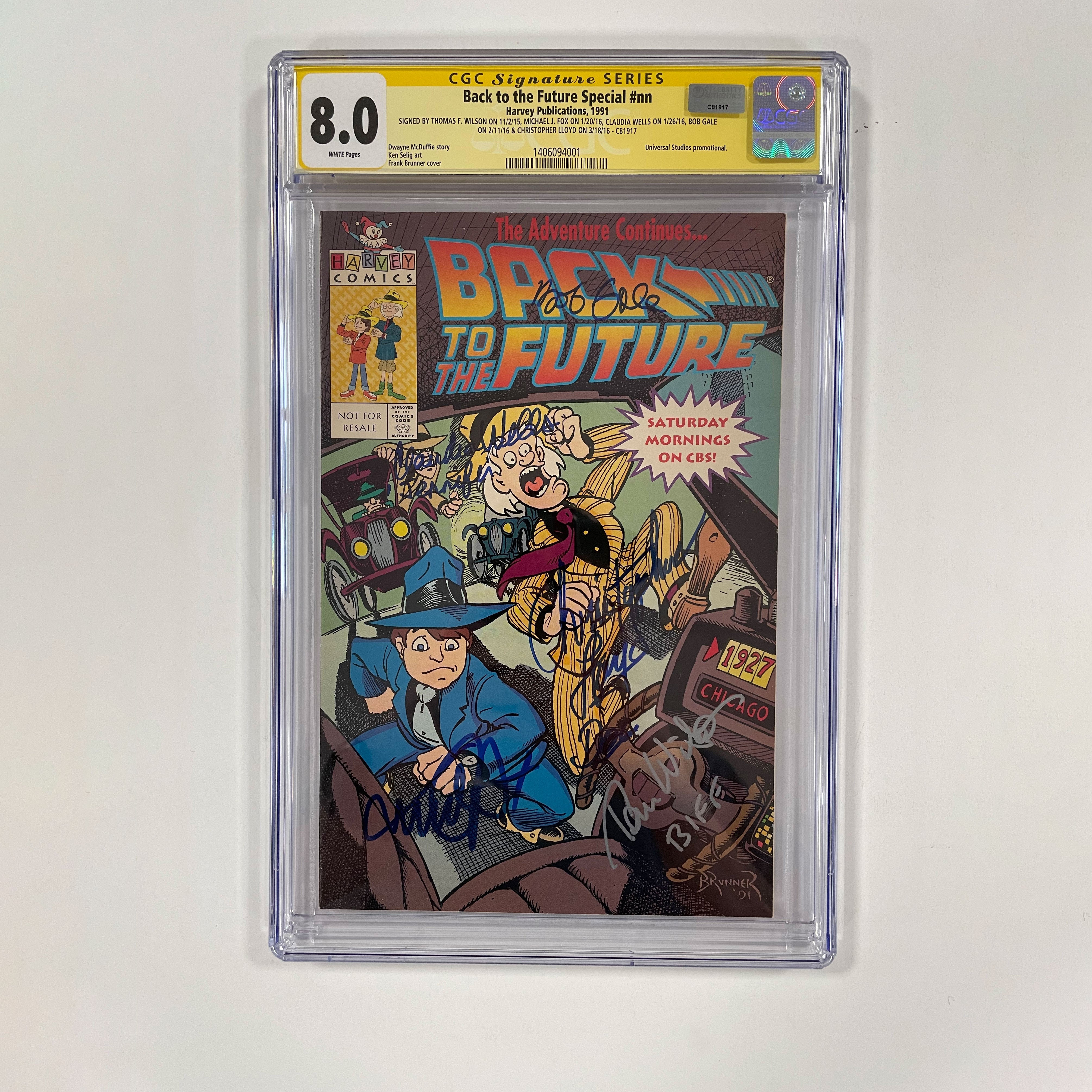 Unique Signed 80's Special Graded Comics