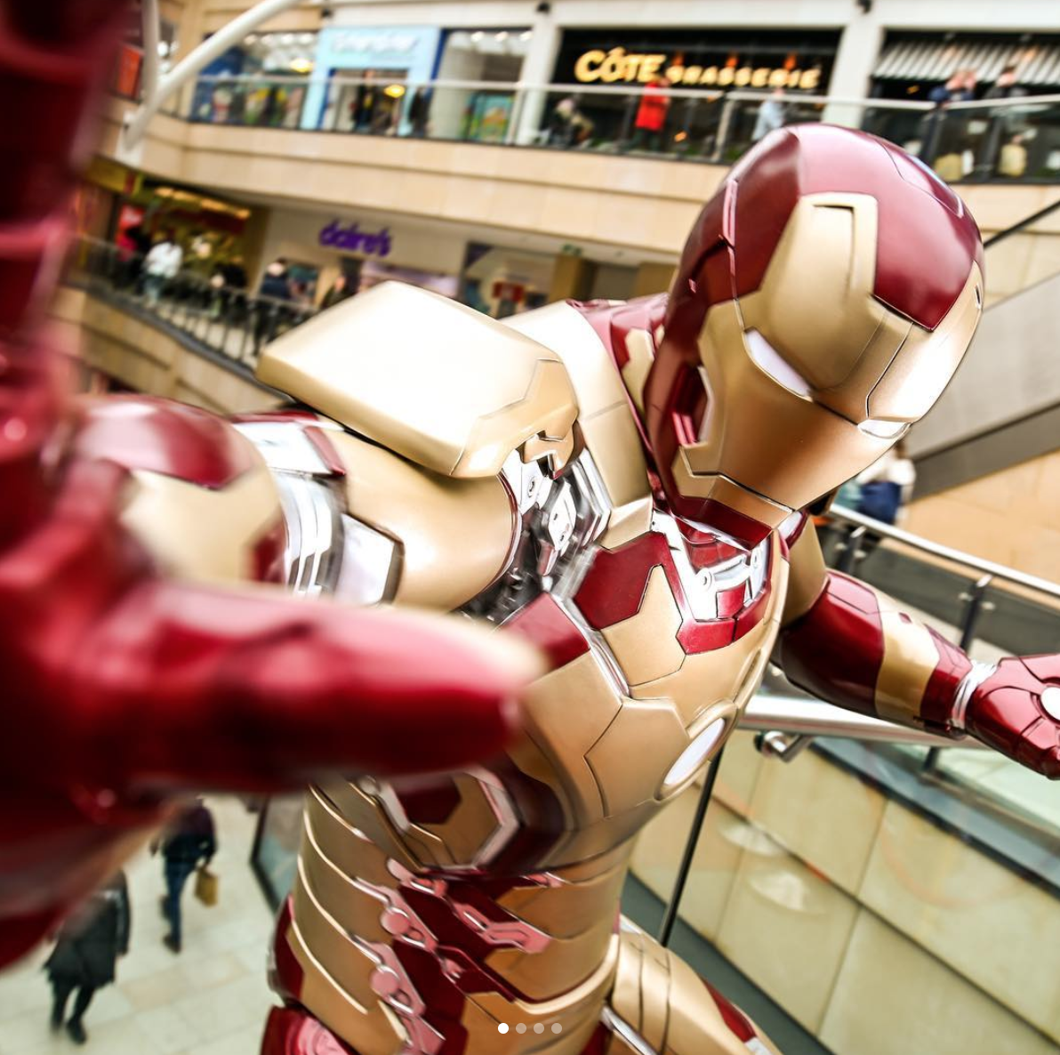 The Iron Man Initiative: Superhero Statue Rentals