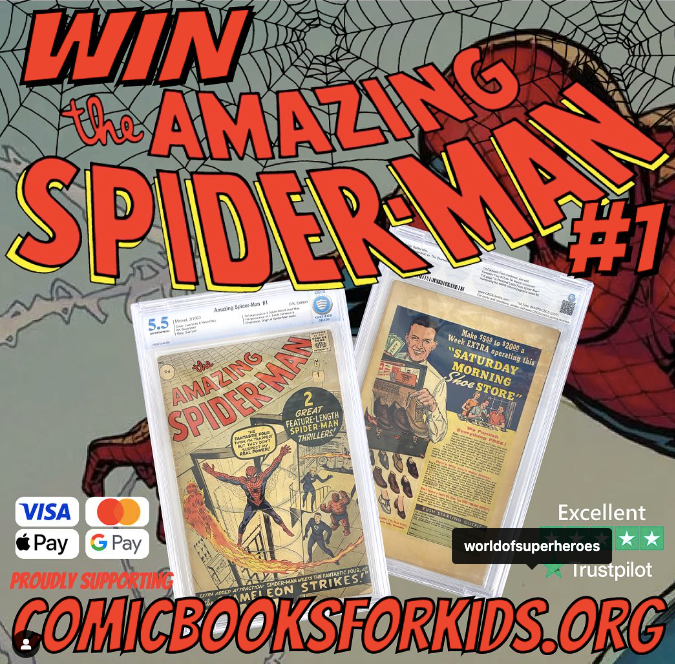 Chance to WIN The Amazing Spider-Man #1 with NXT Collectables