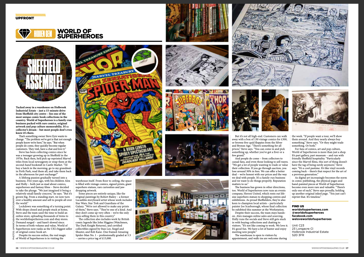 World of Superheroes Have been Exposed...