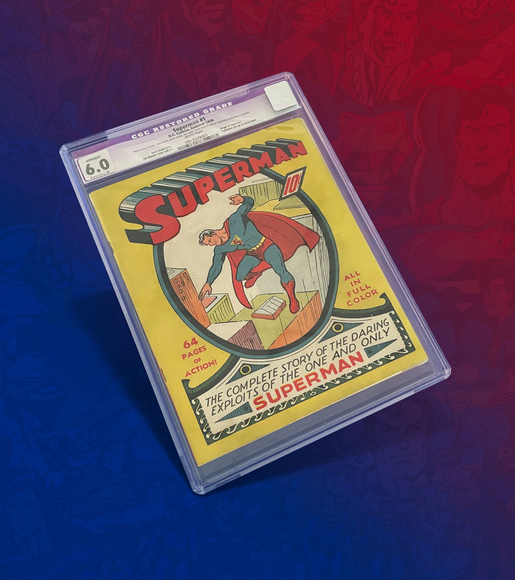 How much is this Restored Superman #1 Worth?