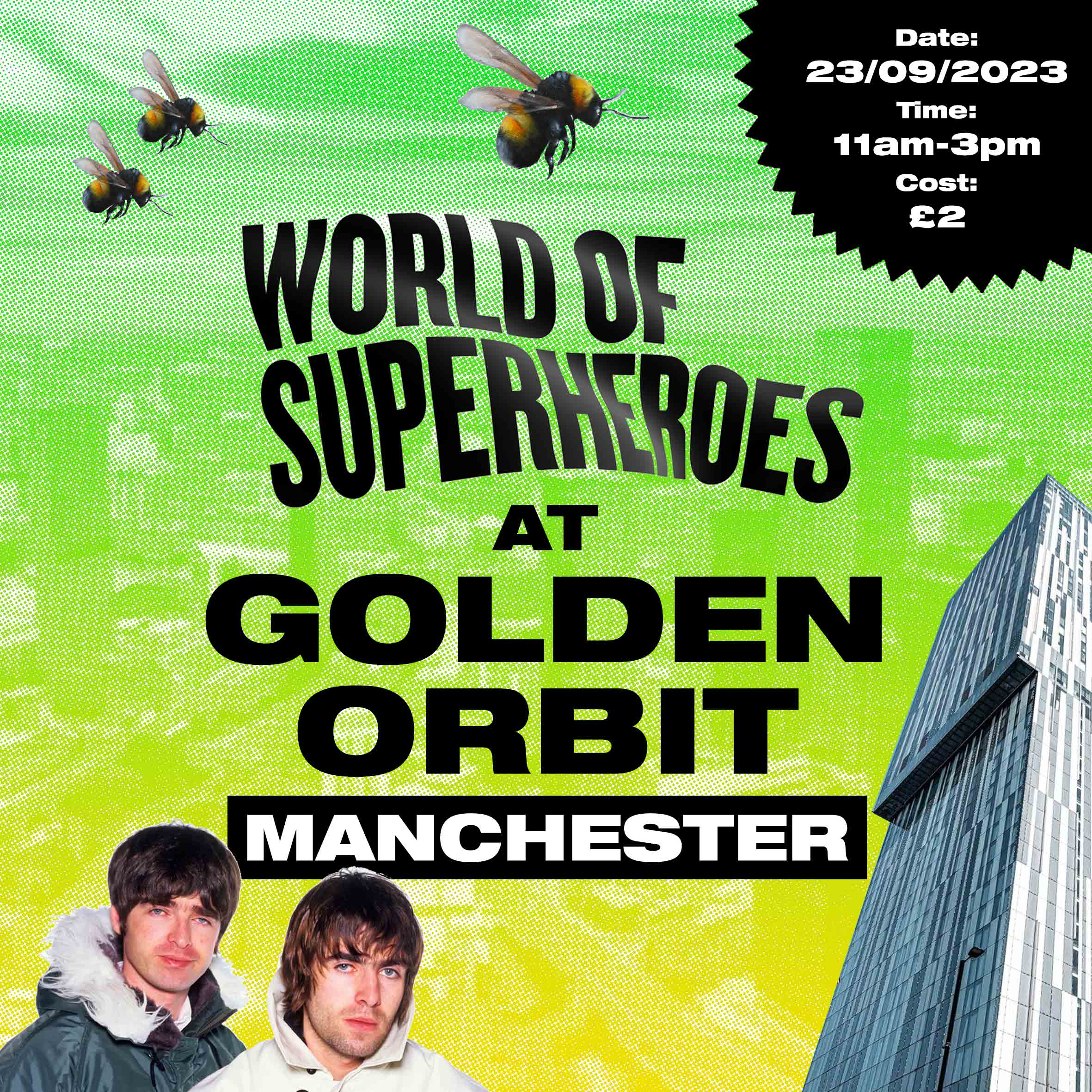 Next up... Manchester Golden Orbit Comic Mart!