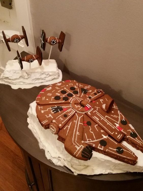 When Star Wars Fans Make Christmas Gingerbread