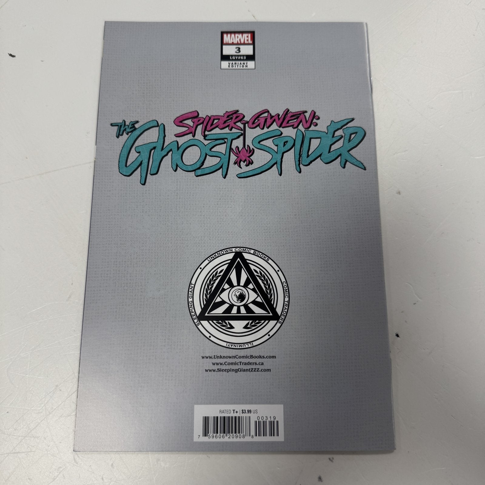 Spider-Gwen: Ghost Spider #3 (2024) - variant edition NM-1
