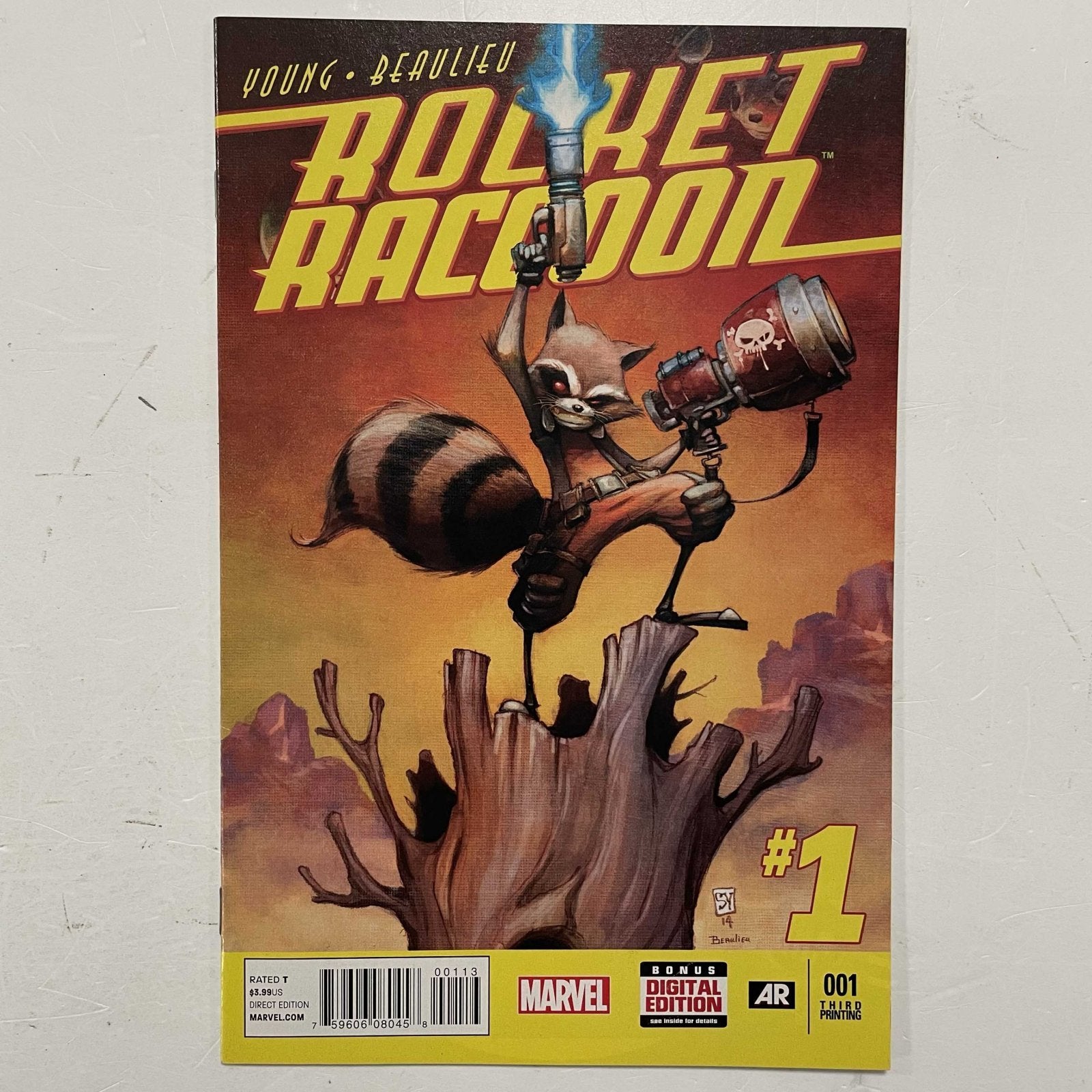Rocket Raccoon #1 (2014) - Third Printing NM-0
