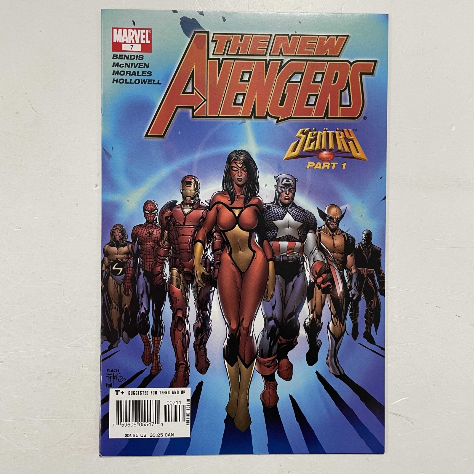 The New Avengers #7 (2005) - Direct Edition NM-0