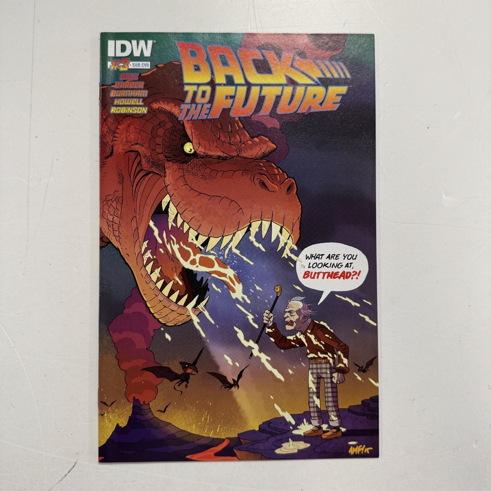 Back to the Future #3 (2015) - Sub CVR NM0