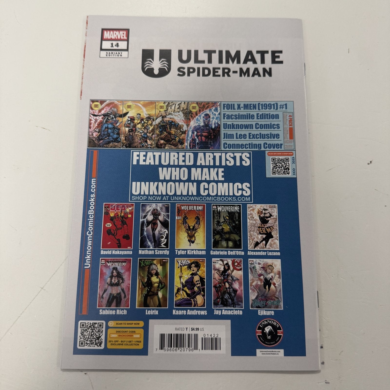Ultimate Spider-Man #14 (2025) - Variant edition NM-1
