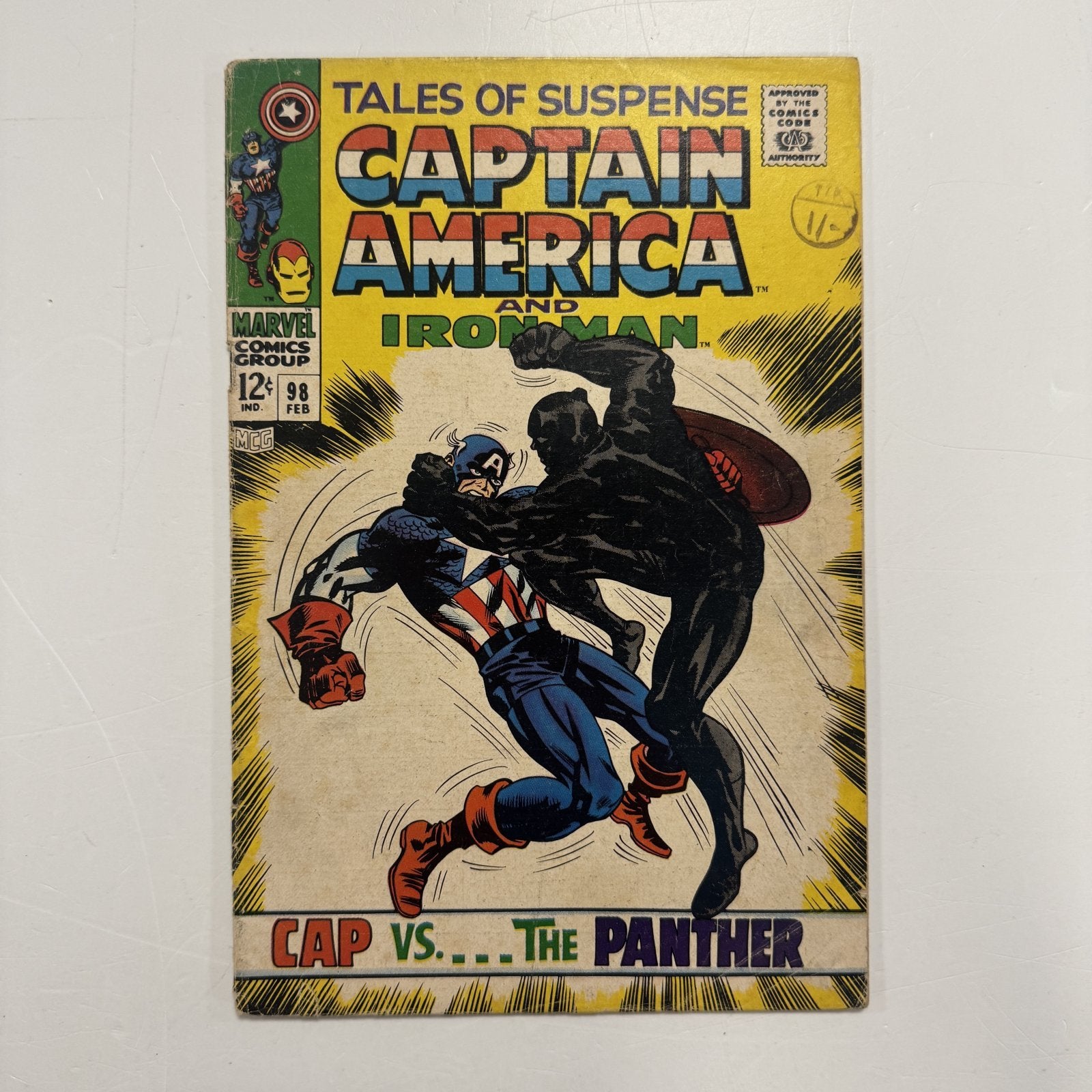Tales of Suspense #98 (1968) - Direct Edition VG0