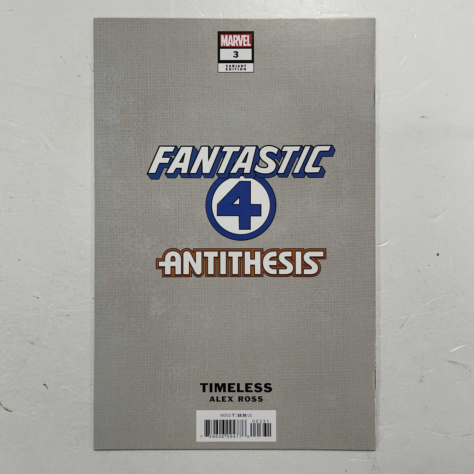 Fantastic Four: Antithesis #3 (2020) - Alex Ross Variant Edition NM-1