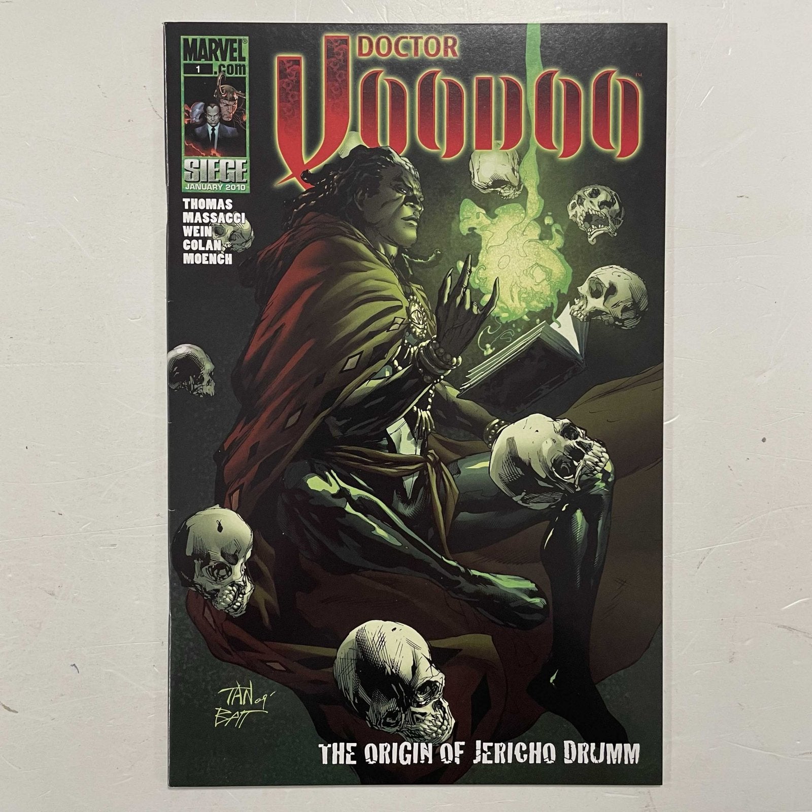Doctor Voodoo #1 (2010) - Direct Edition NM- 1st app Doctor Voodoo0