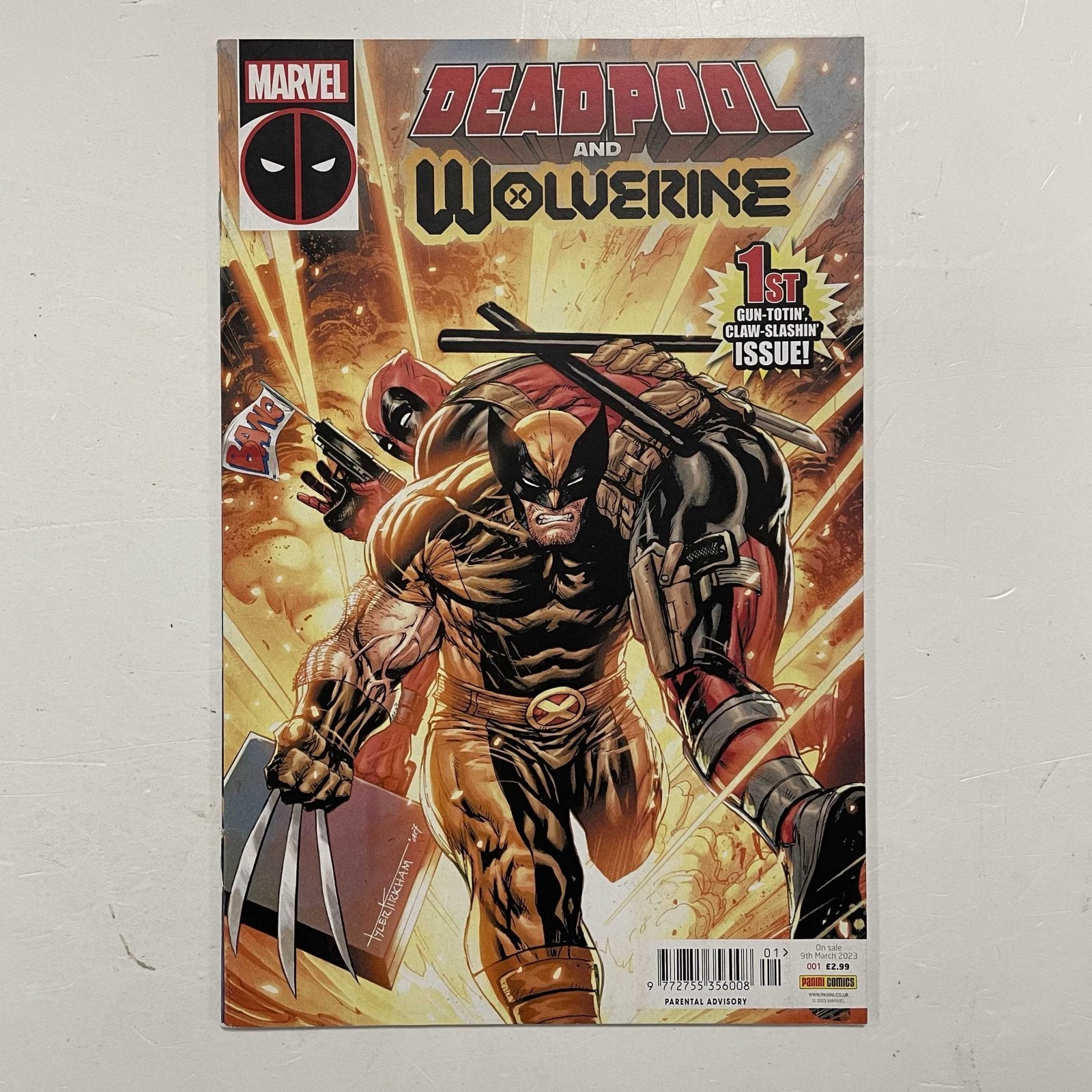 Deadpool and Wolverine #1 (2023) - Newsstand NM- First ongoing Deadpool solo ser0