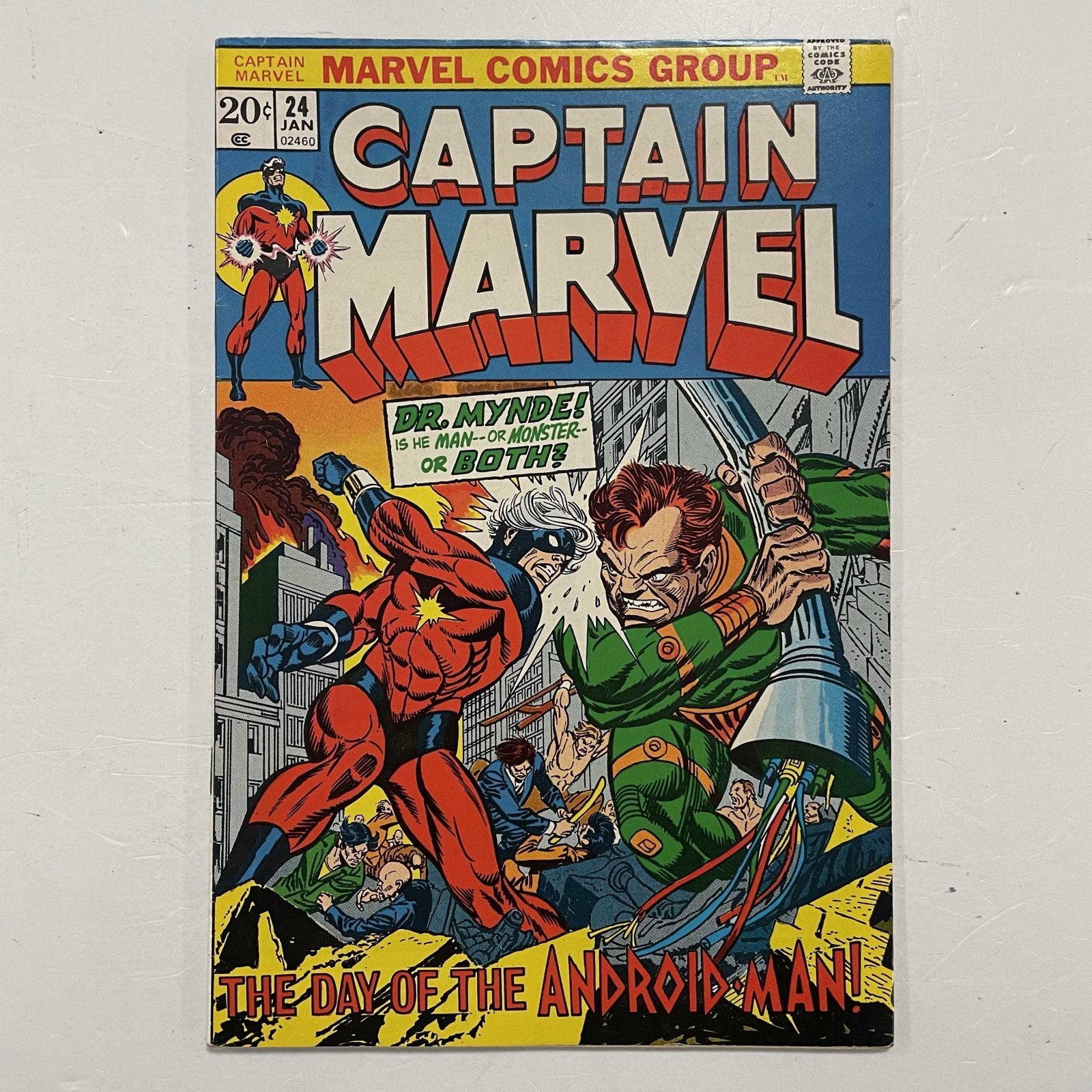 Captain Marvel #24 (1973) - Direct Edition VF0