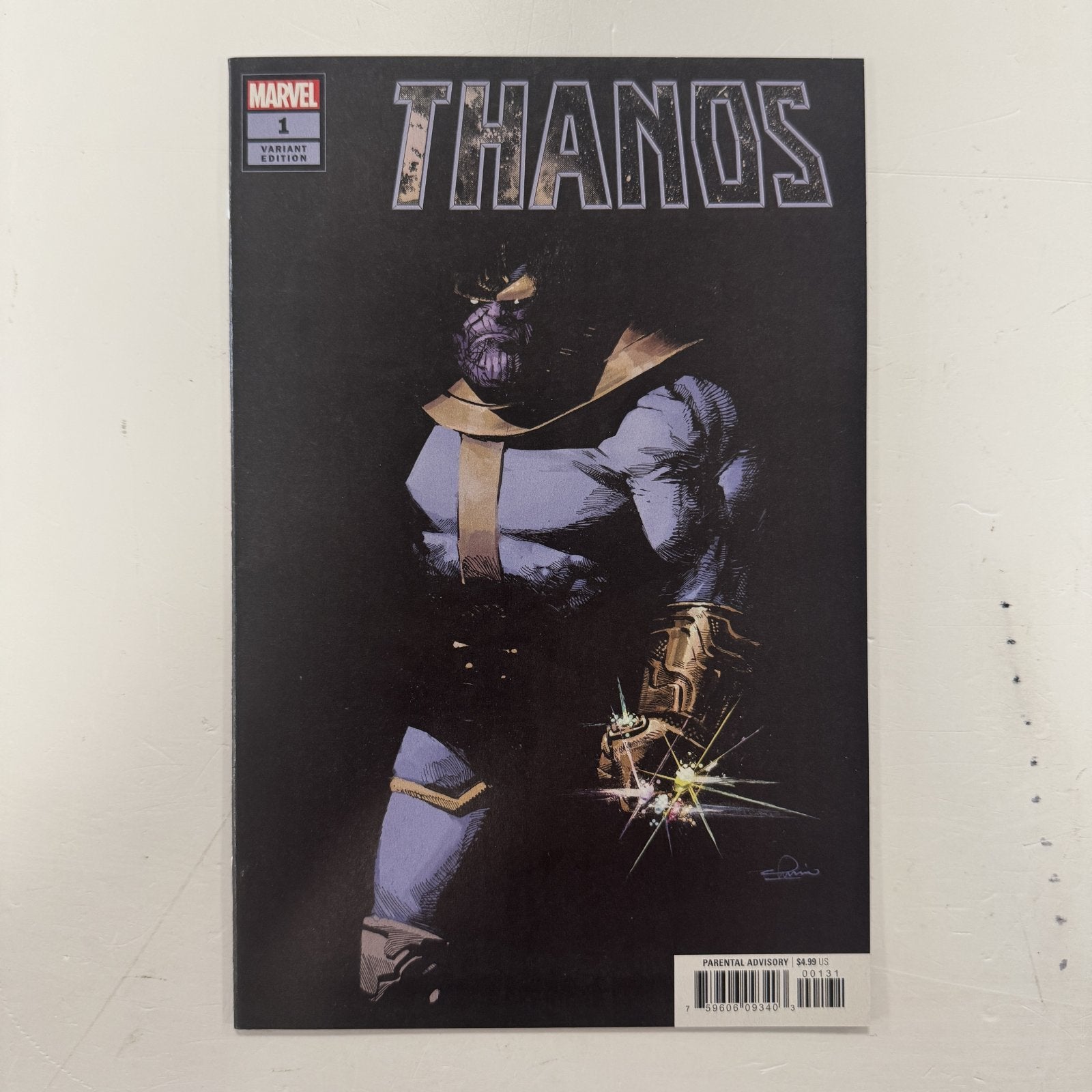 Thanos #1 (2016) - Variant Edition VF0