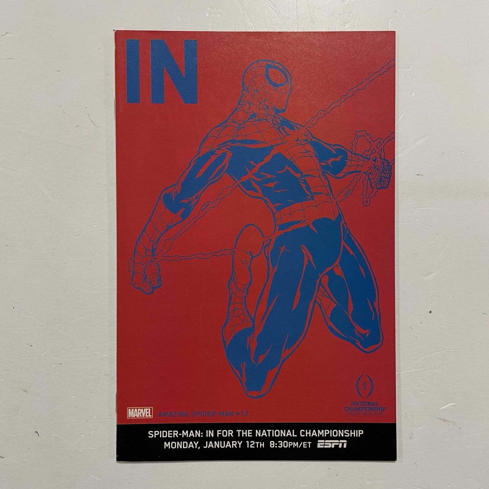 Amazing Spider-Man #12 (2015) - ESPN National Championship Promo NM-0