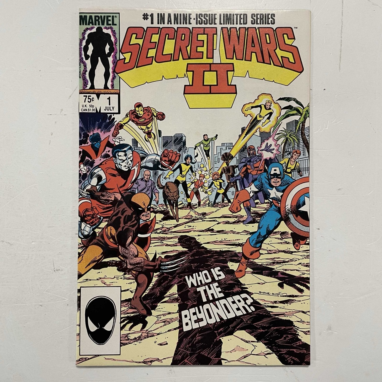 Secret Wars II #1 (1985) - Direct Edition NM- First Marvel Secret Wars crossover0