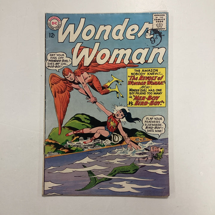 Wonder Woman #144 1964 VG Pence Stamp0