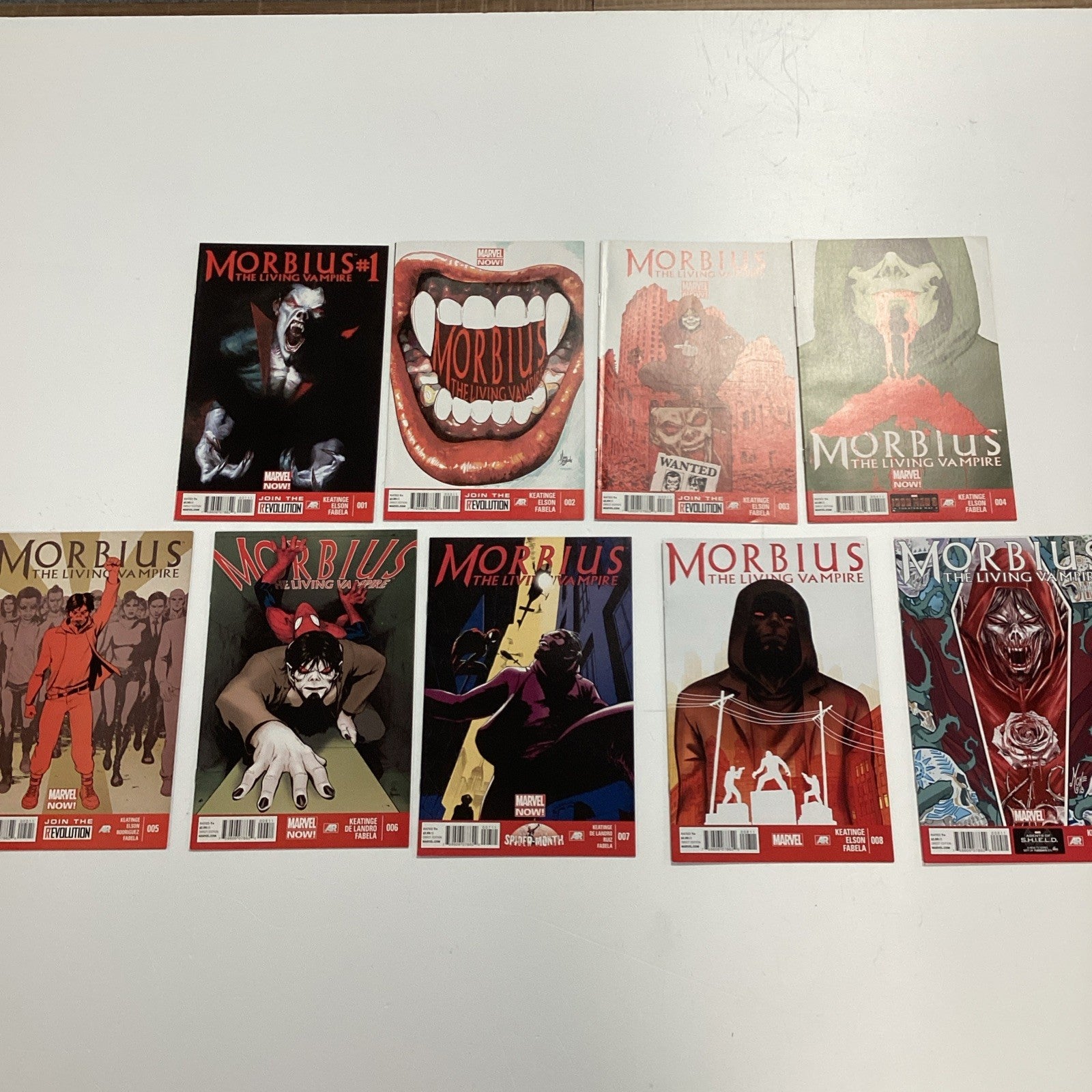 Morbius The Living Vampire #1-9 2013 Complete Run0