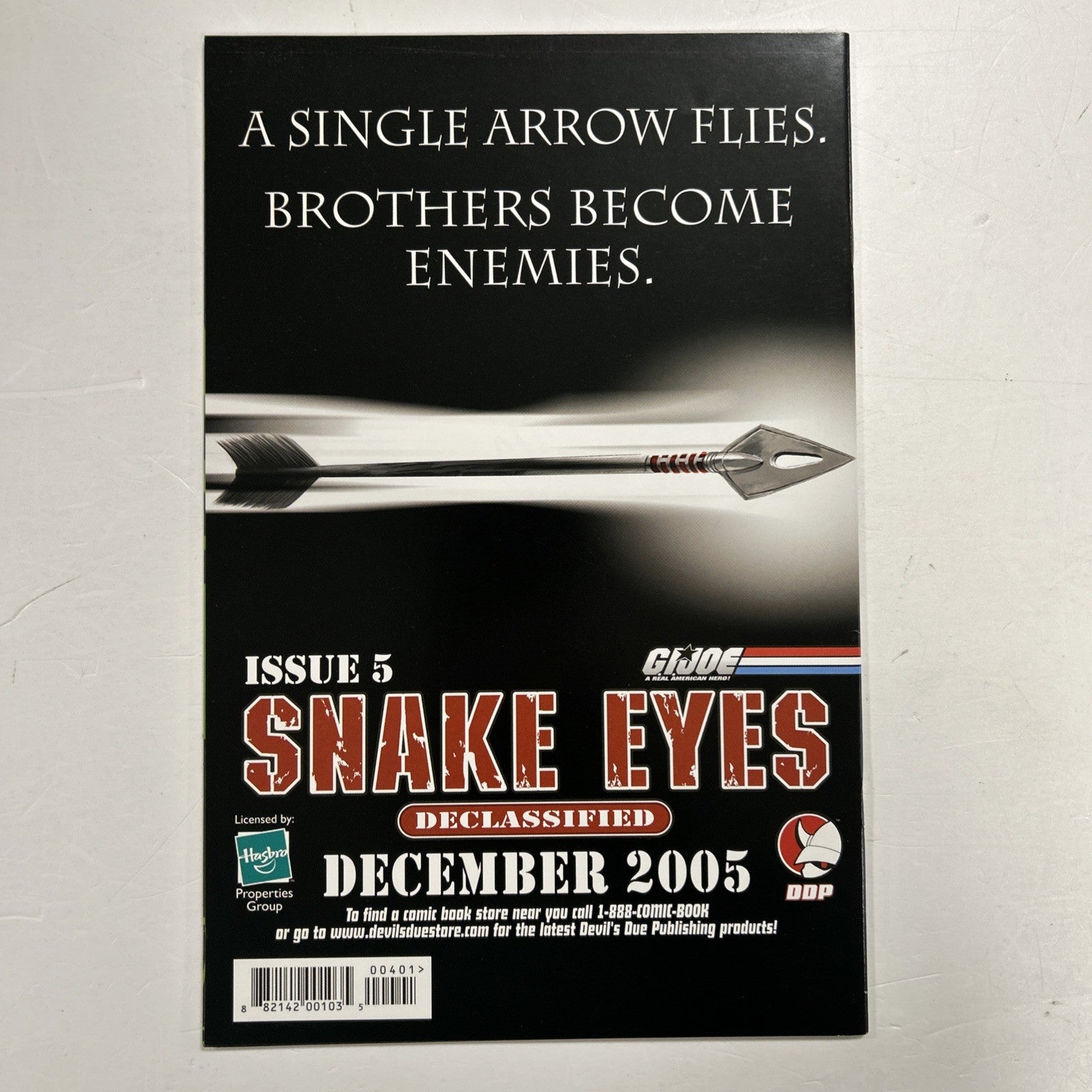 GI Joe Snake Eyes Declassified #1-6 2005 Complete Set DDP10