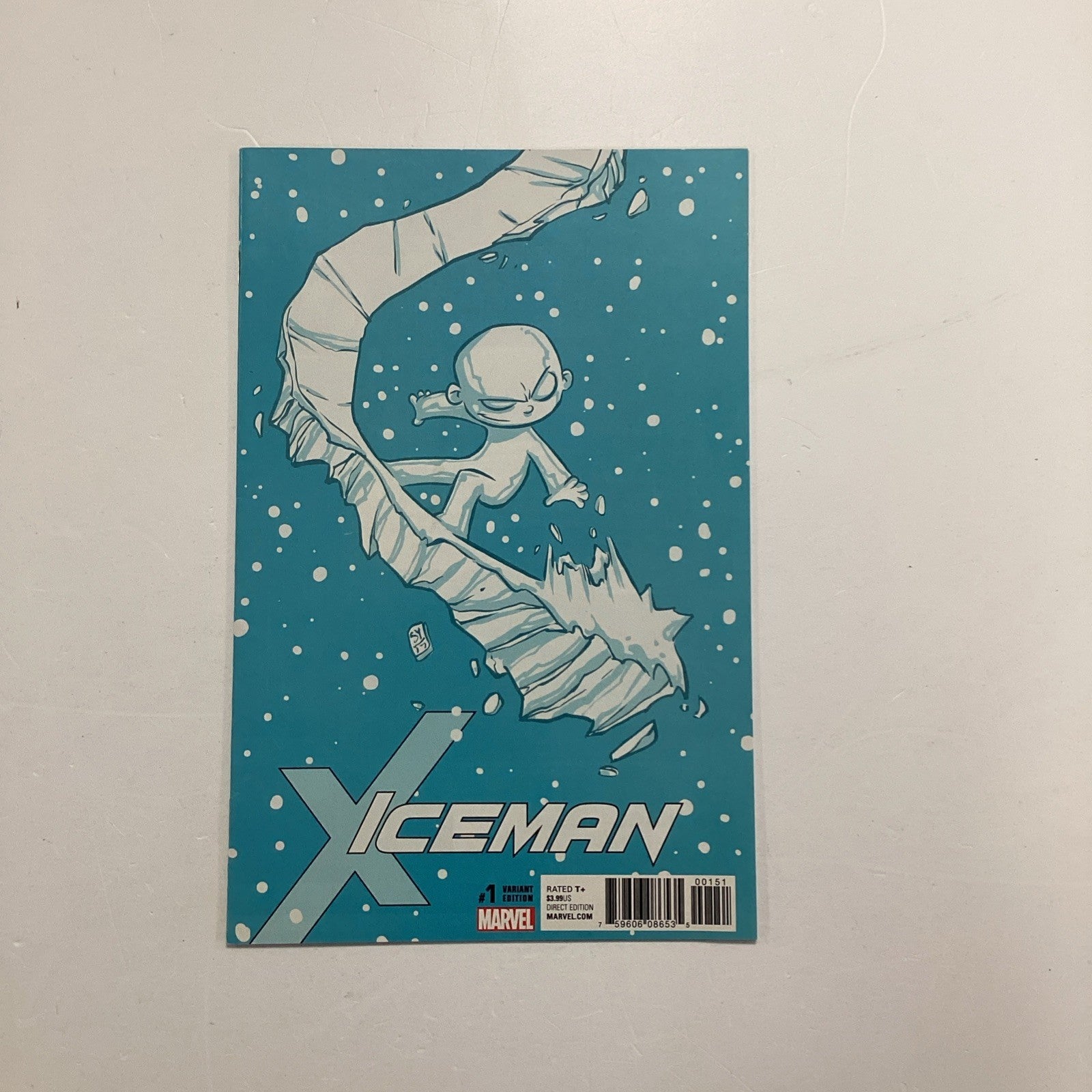 Iceman #1 2017 NM- Skottie Young Variant0