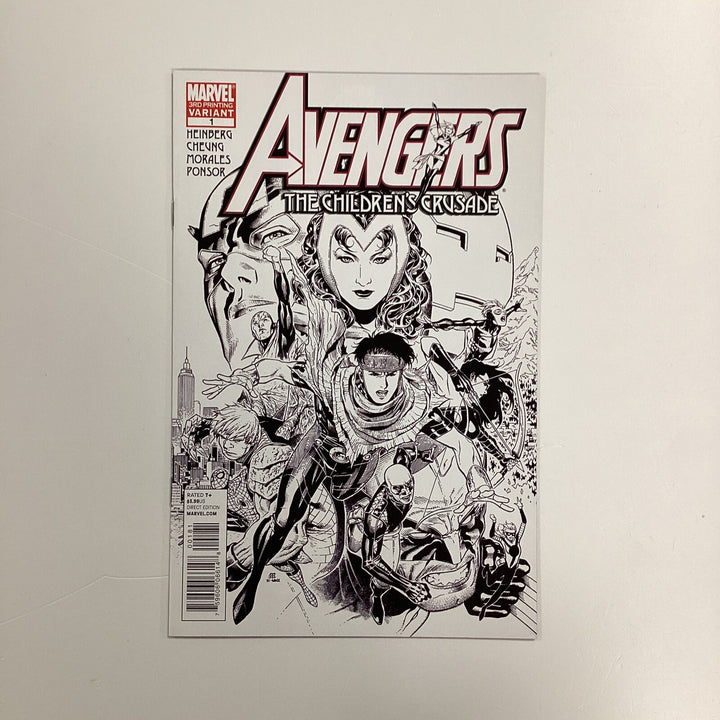 Avengers The Childrens Crusade #1 2011 NM 3rd Print variant0