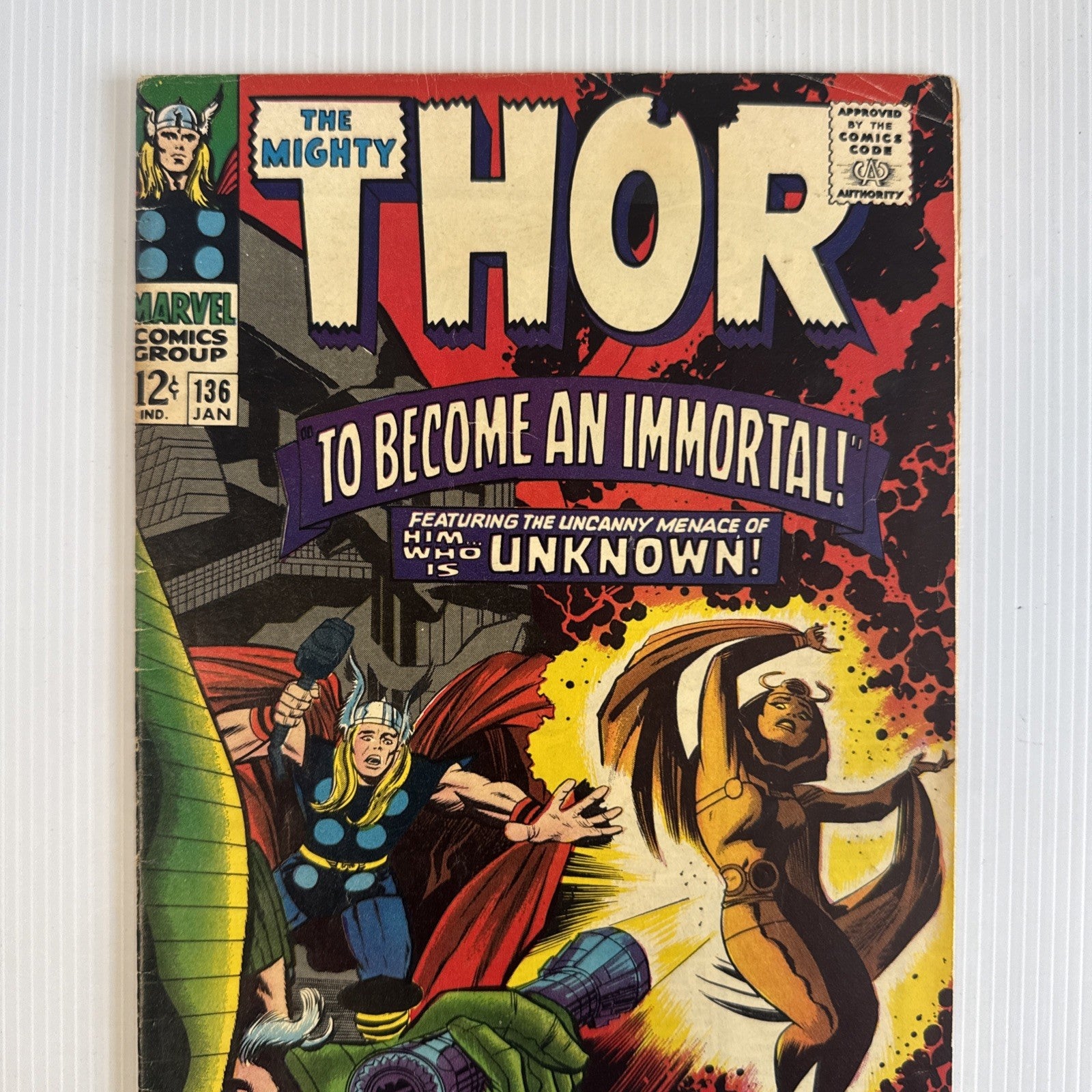 The Mighty Thor #136 1967 VG+ 1st Appearance of Sif1