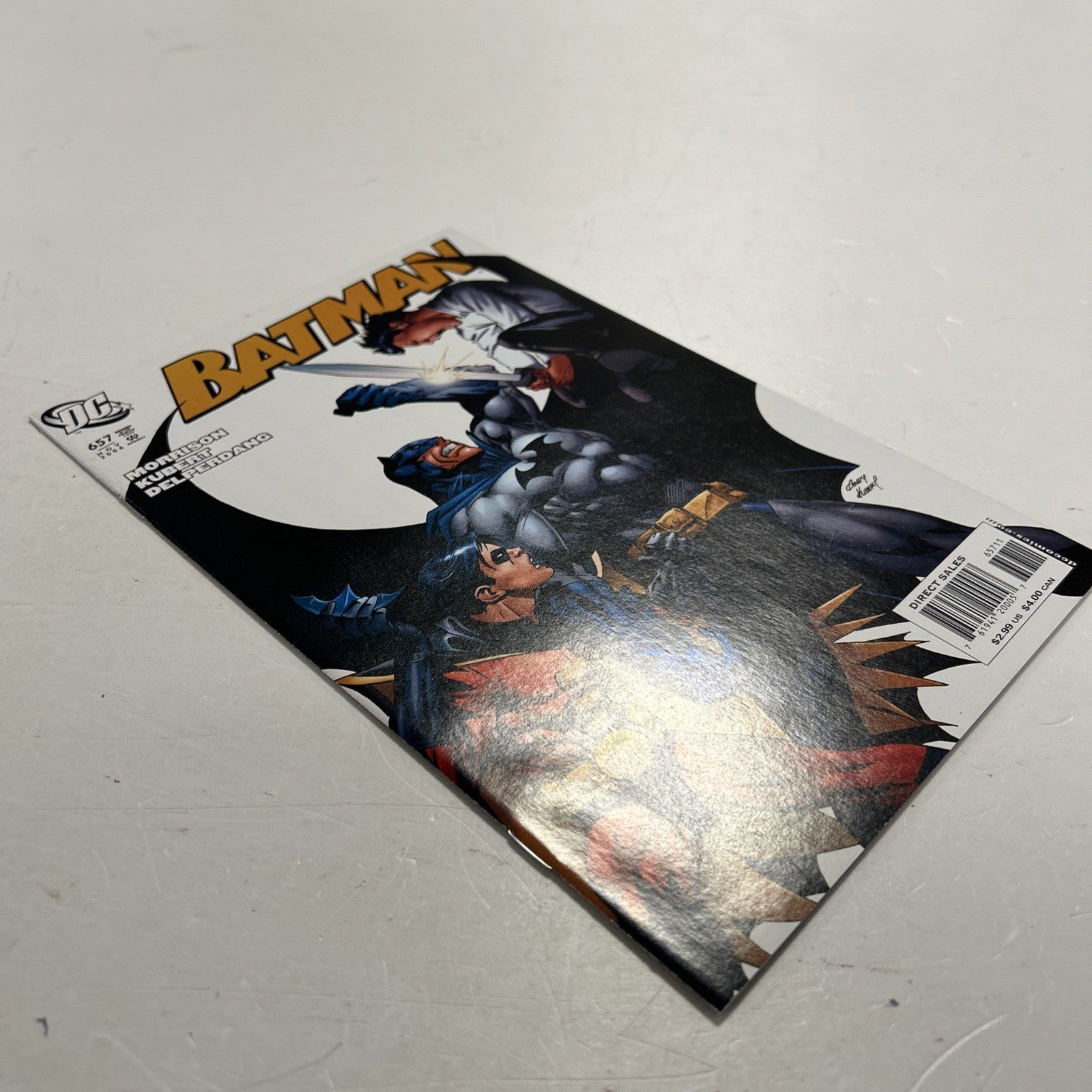 Batman #657 2006 NM 1st Damian Wayne Cover3