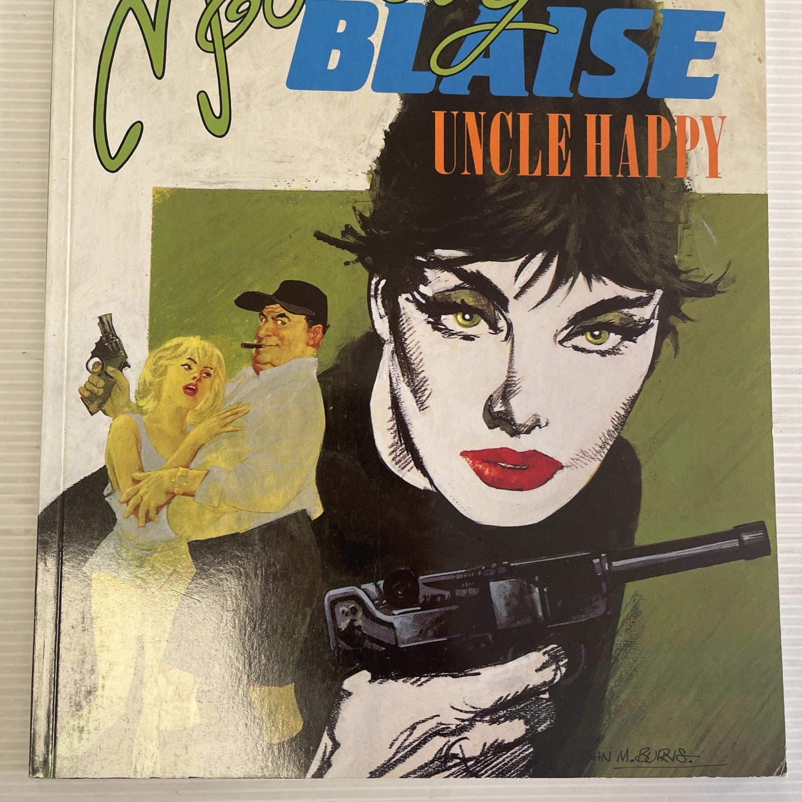 Modesty Blaise: Uncle Happy Titan Books 1990  Graphic Novel2
