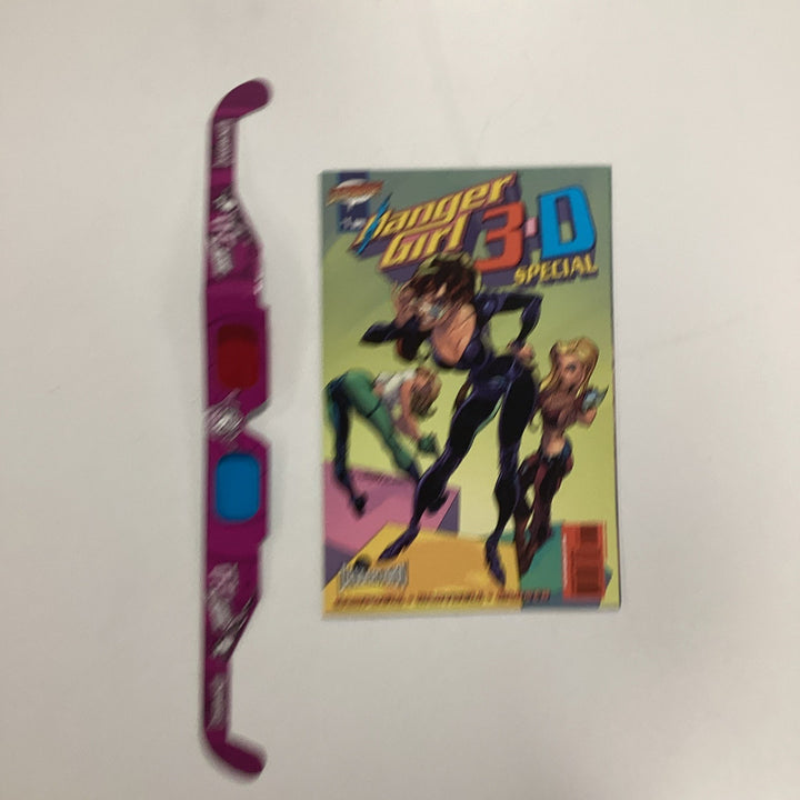 Danger Girl 3-D Special #1 2003 NM inc. Glasses J. Scott Campbell Cliffhanger0