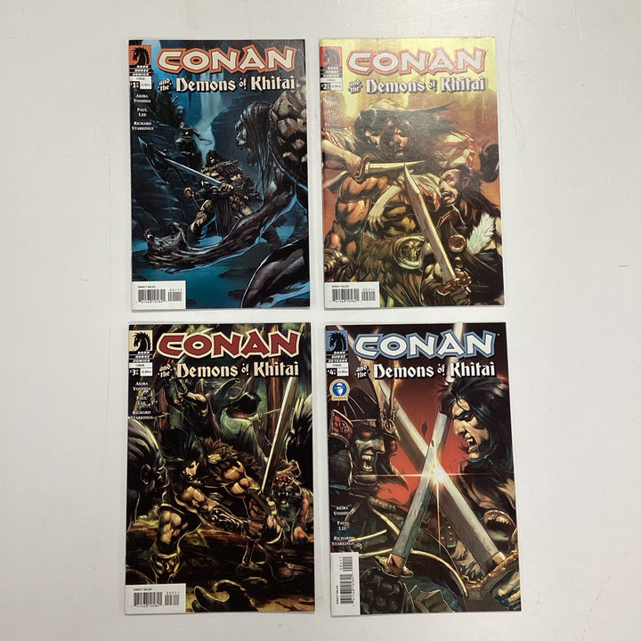 Conan And The Demons Of Khitai #1-4 2005 VF/NM Recalled Version of #3 Dark Horse0
