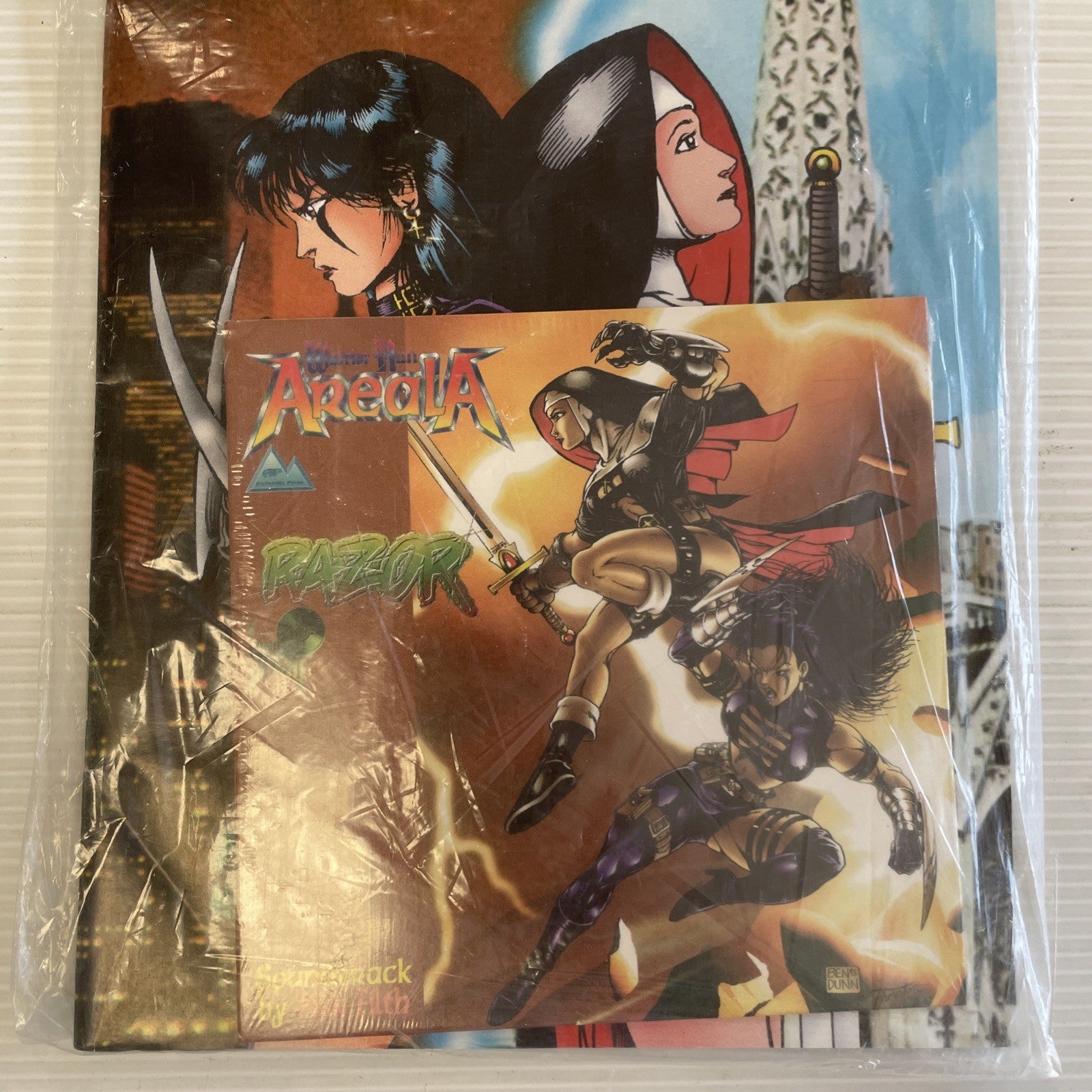 Areala vs Razor #1 1996 inc. CD Sealed AP Antarctic Press2