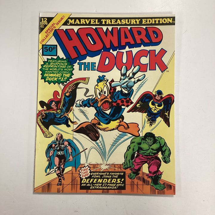 Marvel Treasury Edition Howard the Duck #12 1976 VF/NM Pence Copy0