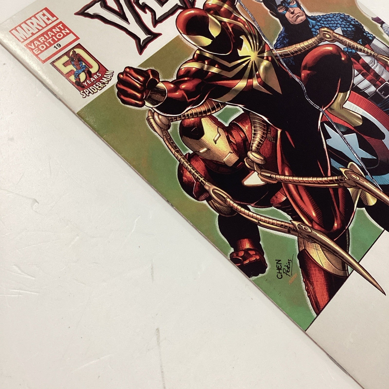 Venom #19 2012 VF/NM Sean Chen Amazing Spider-man Motion Variant4