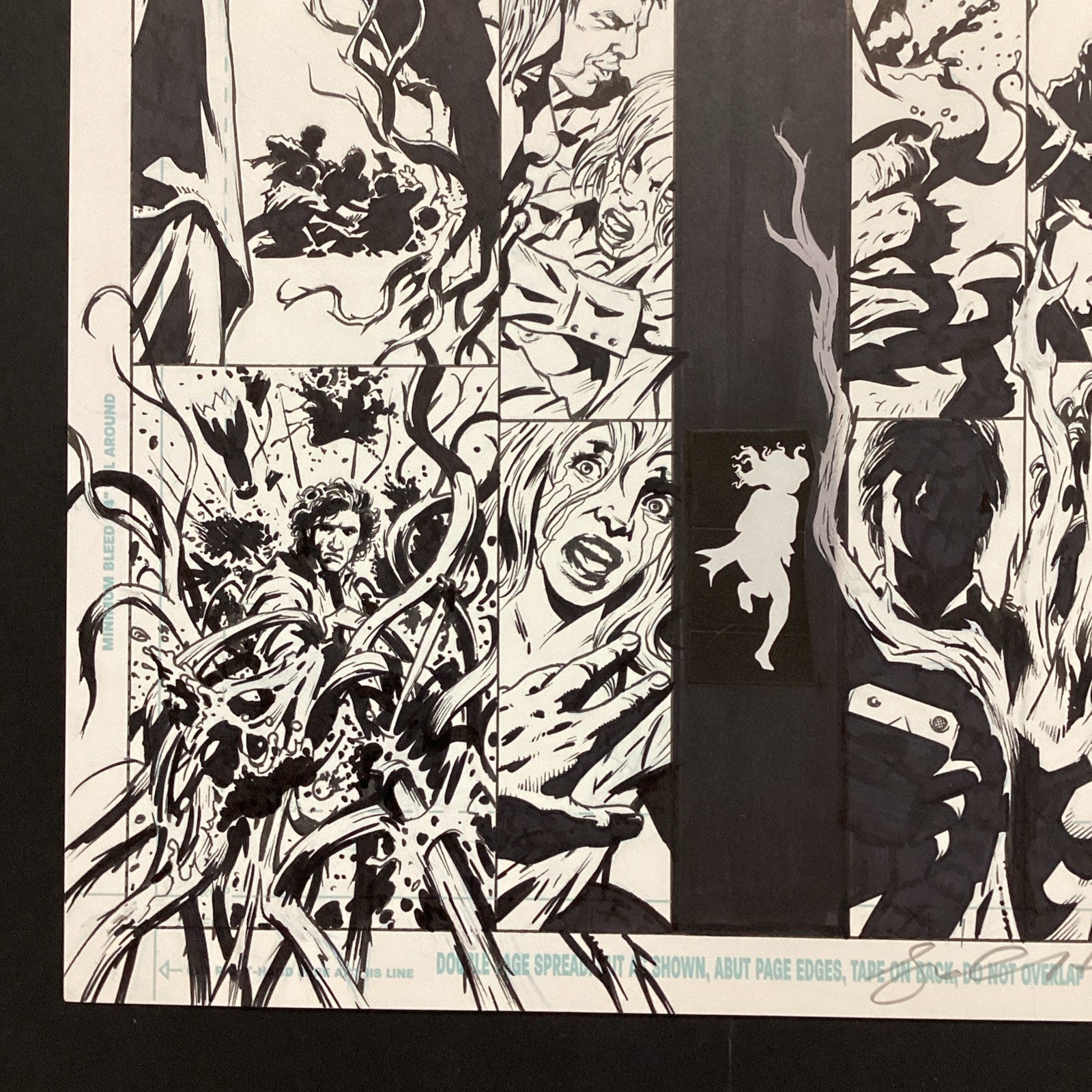 Original Artwork for Puncture Com.X By John Higgins 2004 (unknown Issue & Page)6