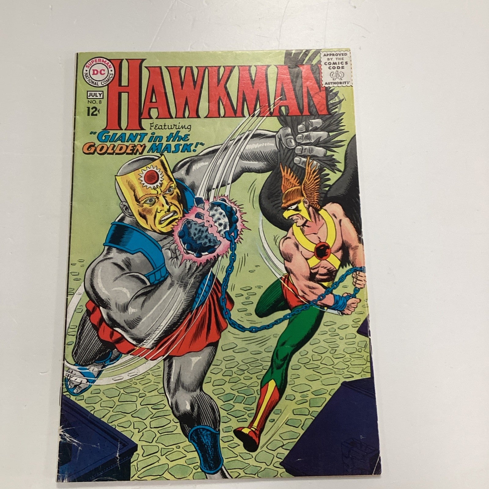 Hawkman #8 1965 VG Pence Stamp0