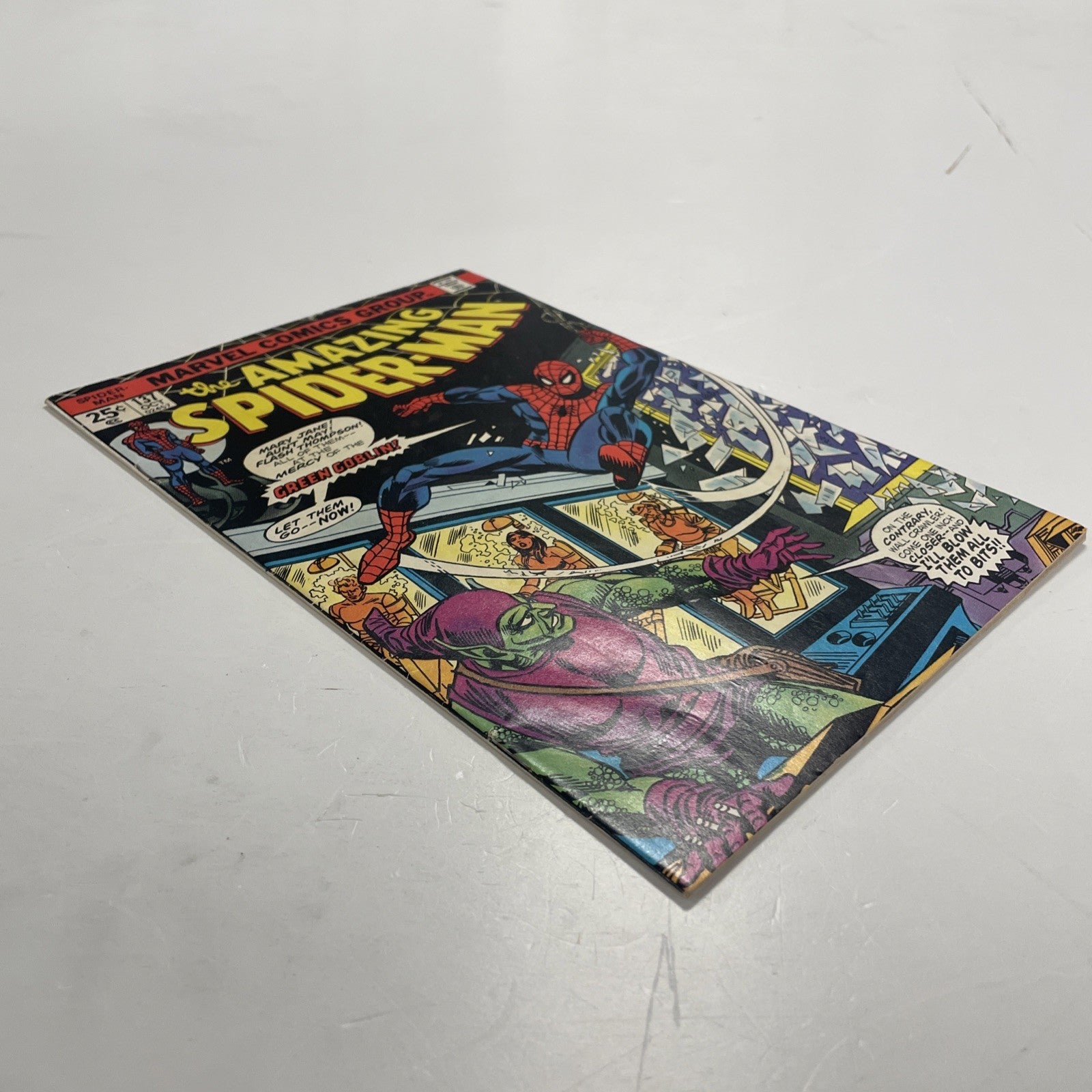 Amazing Spider-Man #137 1974 VG/FN 2nd App of Harry Osborn as Green Goblin3