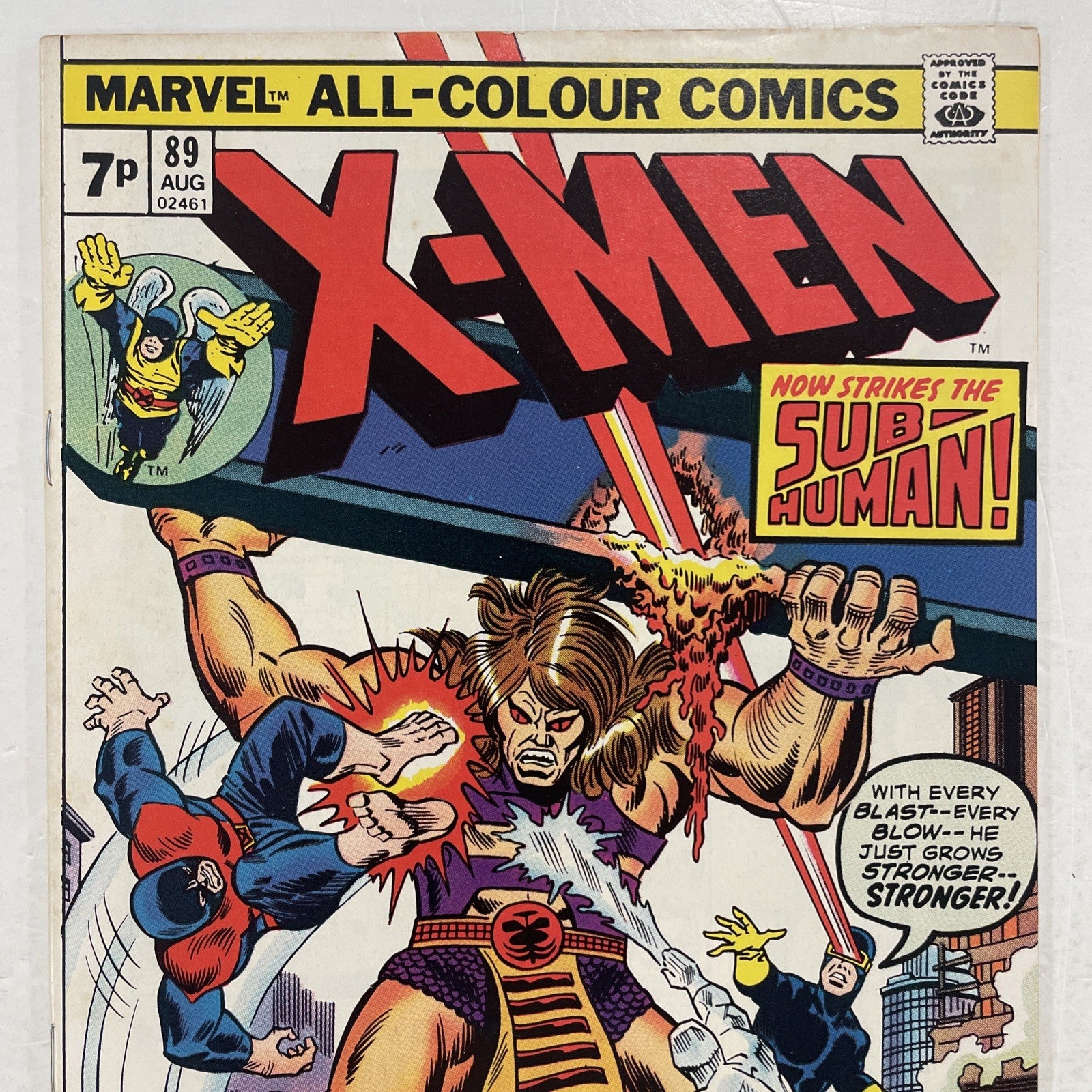 X-Men #89 1974 VF Pence Copy1